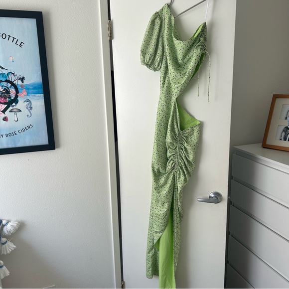 REVOLVE More to Come Lolita Maxi Dress in Green Floral - Picture 5 of 7